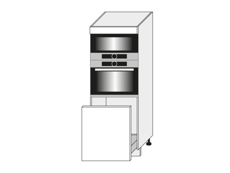 Cabinet for oven and microwave oven Bari D5AA/60/154