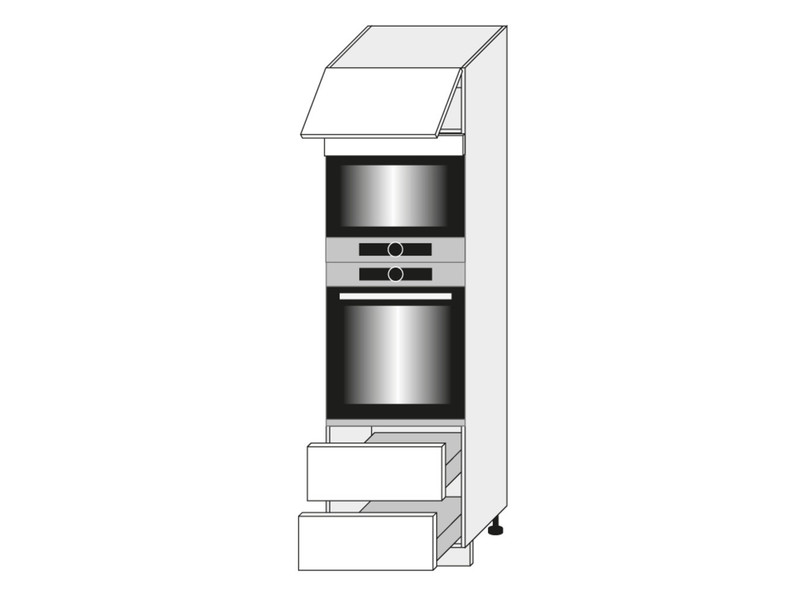 Cabinet for oven and microwave oven Bari D14/RU/2M 284