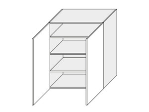Augšējais skapītis Bari W4/80