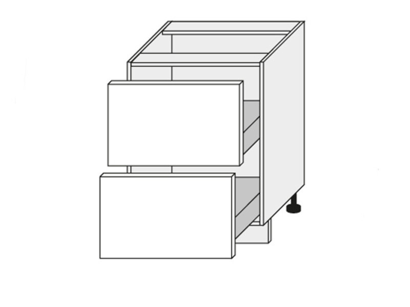 Base cabinet Quantum Dust grey D2A/60