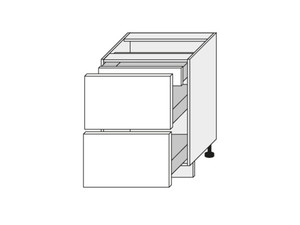Base cabinet Quantum Dust grey D2A/60/1A