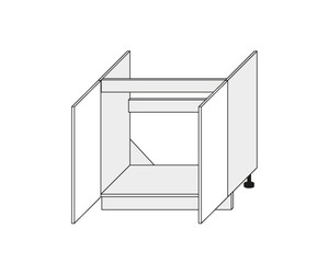 Undersink cabinet Napoli D8Z/80