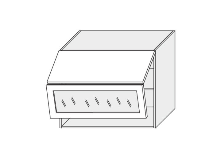 Wall showcase cabinet Bari W8BS/80 WKF AVENTOS