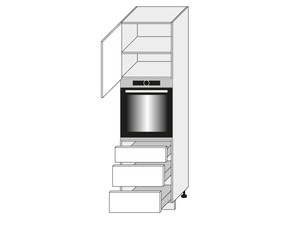 Cabinet for oven Amaro D14/RU/3R