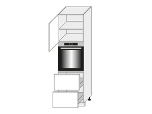 Cabinet for oven Napoli D14/RU/2M 356 L