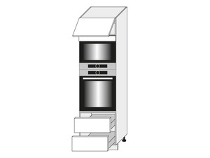 Шкаф для духовки и микроволновой печи Napoli D14/RU/2M 284
