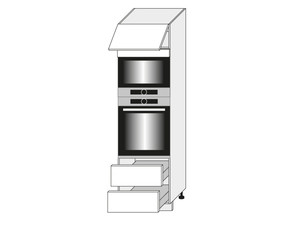 Шкаф для духовки и микроволновой печи Napoli D14/RU/2A 284