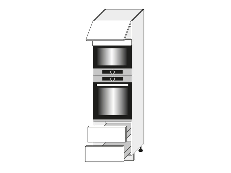 Шкаф для духовки и микроволновой печи Amaro D14/RU/2A 284