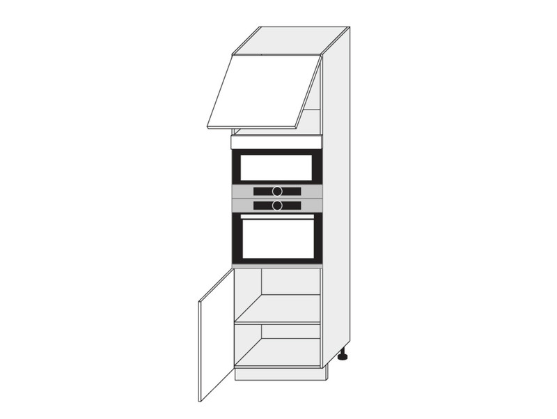 Шкаф для духовки и микроволновой печи Amaro D14/RU/60/207