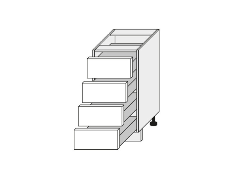 Base cabinet Malmo D4M/40