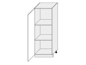 Kitchen cabinet with shelves Amaro D5D/60/154