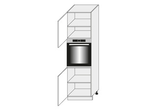 Skapis cepeškrāsnij Malmo D14/RU/2D