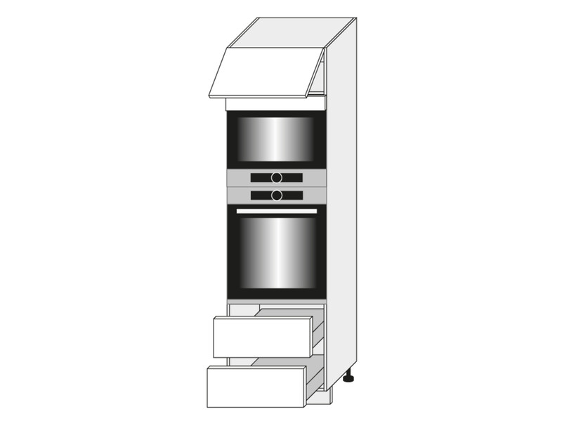 Cabinet for oven and microwave oven Malmo D14/RU/2M 284