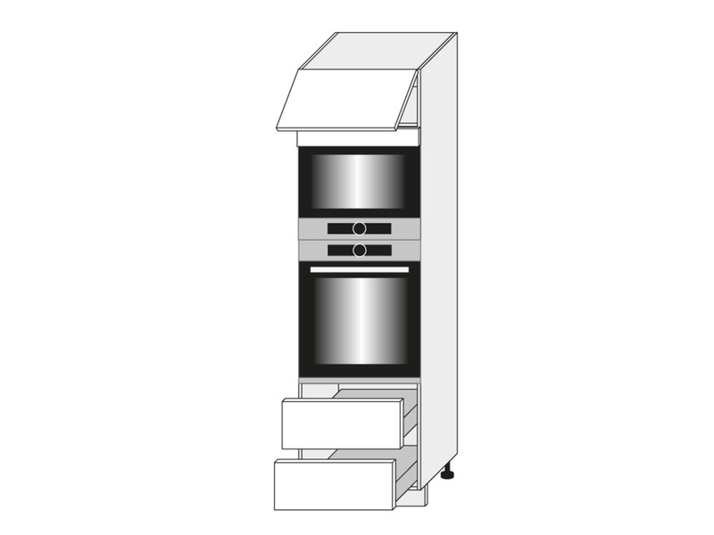 Шкаф для духовки и микроволновой печи Malmo D14/RU/2A 284