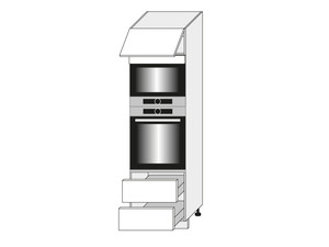 Kitchen cabinet Quantum Mint D14/RU/2M 284
