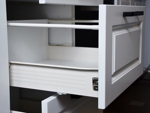 Шкаф для духовки и микроволновой печи Quantum White mat D14/RU/2M 284