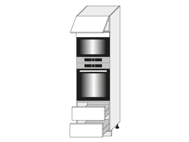 Cabinet for oven and microwave oven Quantum D14/RU/2M 284
