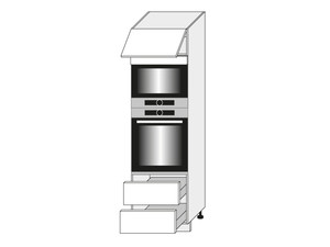 Kitchen cabinet Quantum Mint D14/RU/2A 284