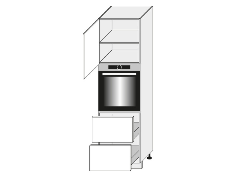 Cabinet for oven Quantum Vanillia mat D14/RU/2M 356