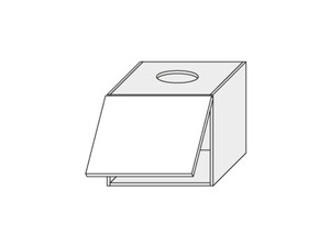Wall cabinet for built in extractor Essen W8/60