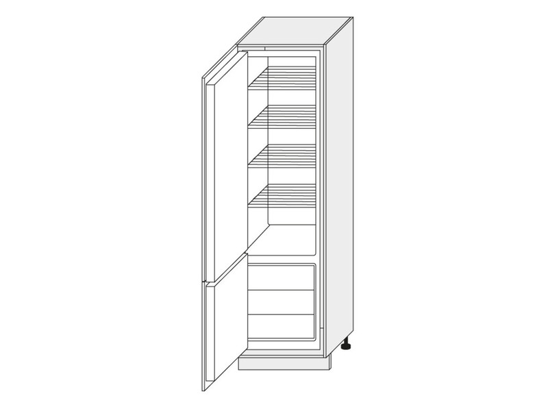 Cabinet for built-in fridge Essen D14/DL/60/207
