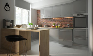 Kitchen cabinet with shelves Essen D14/DP/60/207