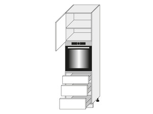 Cabinet for oven Pescara D14/RU/3A