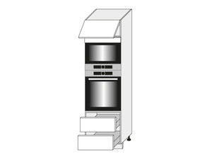 Skapis cepeškrāsnij un mikroviļņu krāsnij Essen D14/RU/2M 284