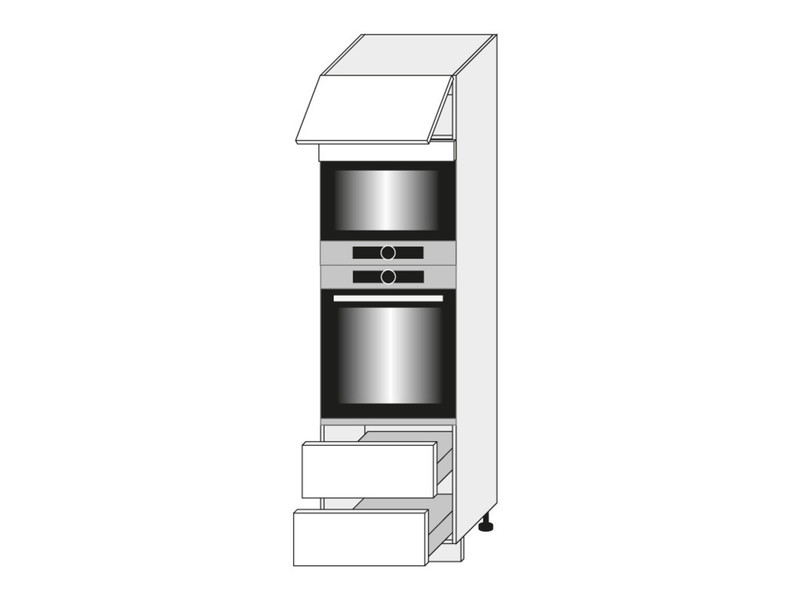 Skapis cepeškrāsnij un mikroviļņu krāsnij Essen D14/RU/2M 284