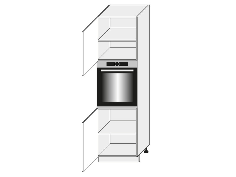 Skapis cepeškrāsnij Carrini D14/RU/2D L