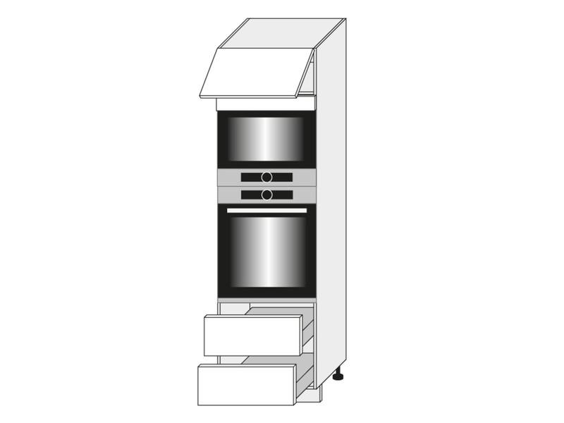 Cabinet for oven and microwave oven Carrini D14/RU/2M 284
