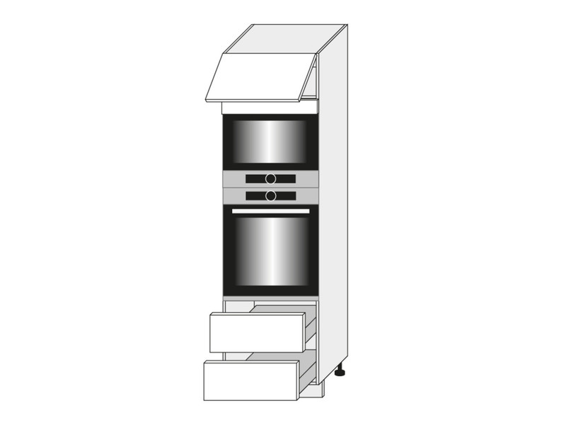 Шкаф для духовки и микроволновой печи Carrini D14/RU/2A 284
