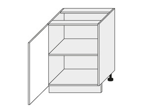 Apakšējais skapītis Optimum D1D/60