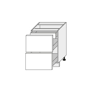 Apakšējais skapītis Platinium White D2A/60/1A