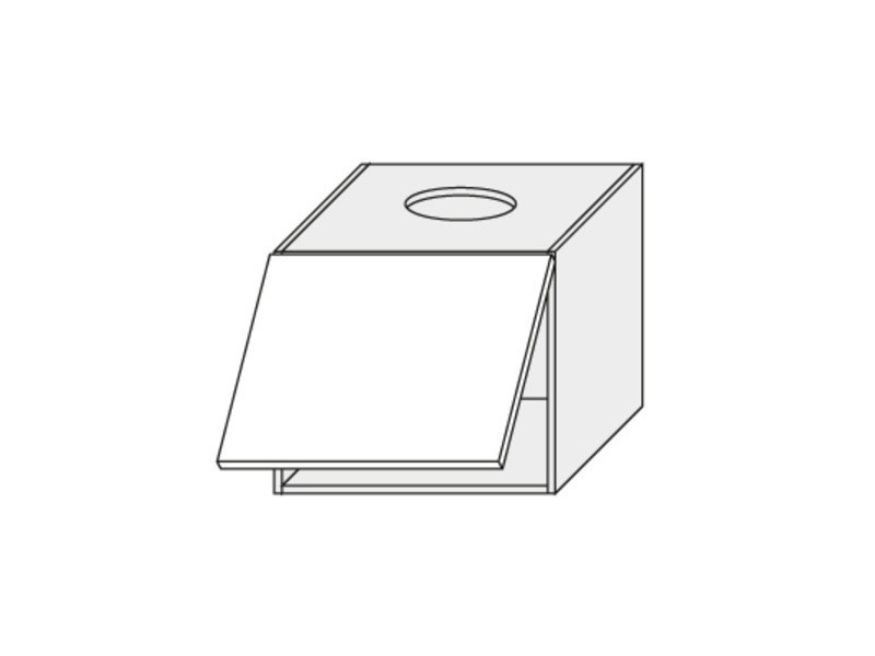 Wall cabinet for built in extractor Rimini W8/60