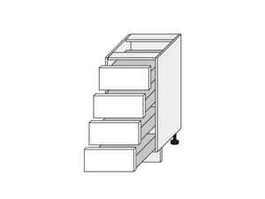Base cabinet Rimini D4M/40