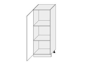Kitchen cabinet with shelves Rimini D5D/60/154