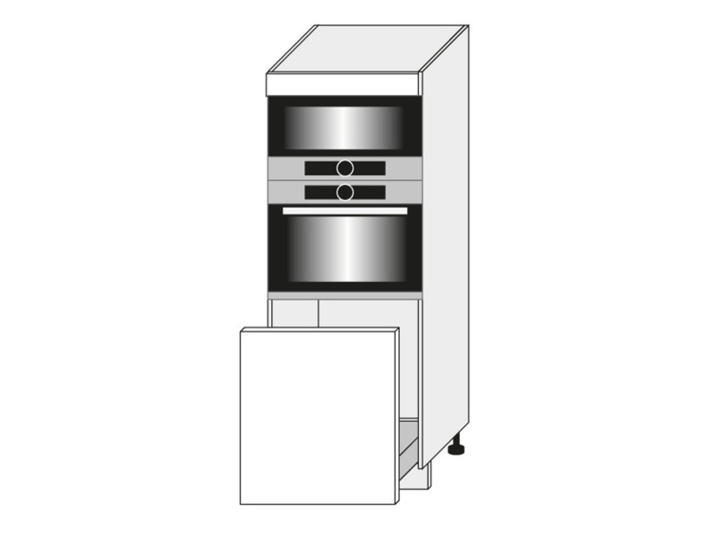 Skapis cepeškrāsnij un mikroviļņu krāsnij Tivoli D5AA/60/154