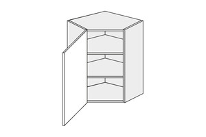 Wall corner cabinet Essen trend WE9/60