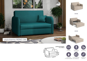 Dīvāns Rodeo II Loft