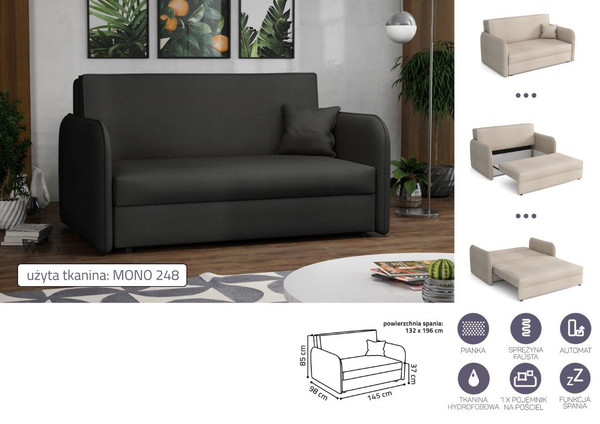 Dīvāns Rodeo III Loft