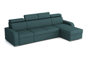 Extendable corner sofa bed Dave 1p(65)+2r+LC (P/L)