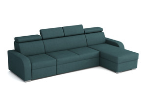 Extendable corner sofa bed Dave 1p(65)+2r+LC (P/L)