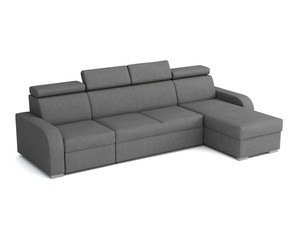 Extendable corner sofa bed Dave 1p(65)+2r+LC (P/L)