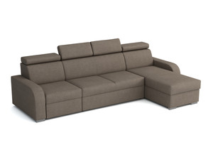 Extendable corner sofa bed Dave 1p(65)+2r+LC (P/L)