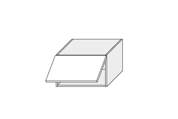 Wall cabinet Silver Sonoma W4B/60 Aventos