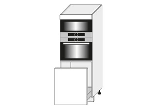 Шкаф для духовки и микроволновой печи Livorno D5AM/60/154