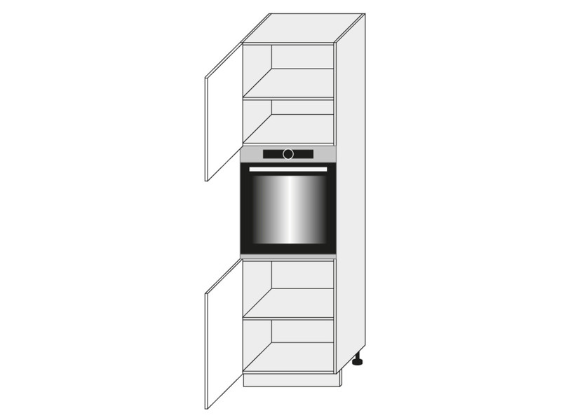 Skapis cepeškrāsnij SIlver D14/RU/2D