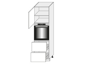 Cabinet for oven SIlver Plus D14/RU/2M 356