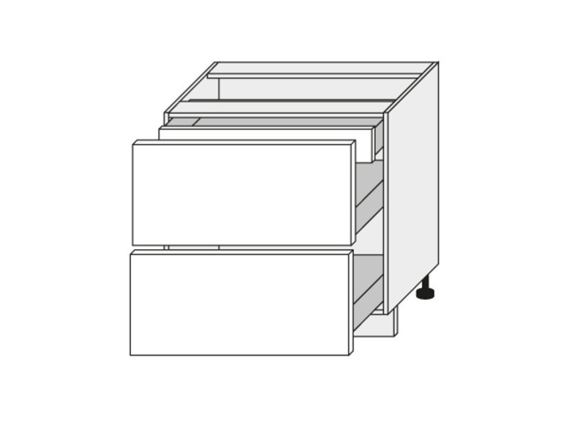 Base cabinet Emporium white D2A/80/1A